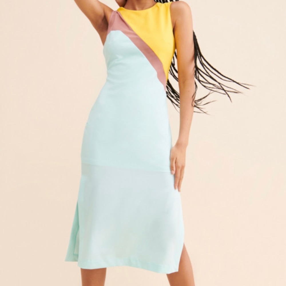 Hutch Sleeveless Colorblock Dress